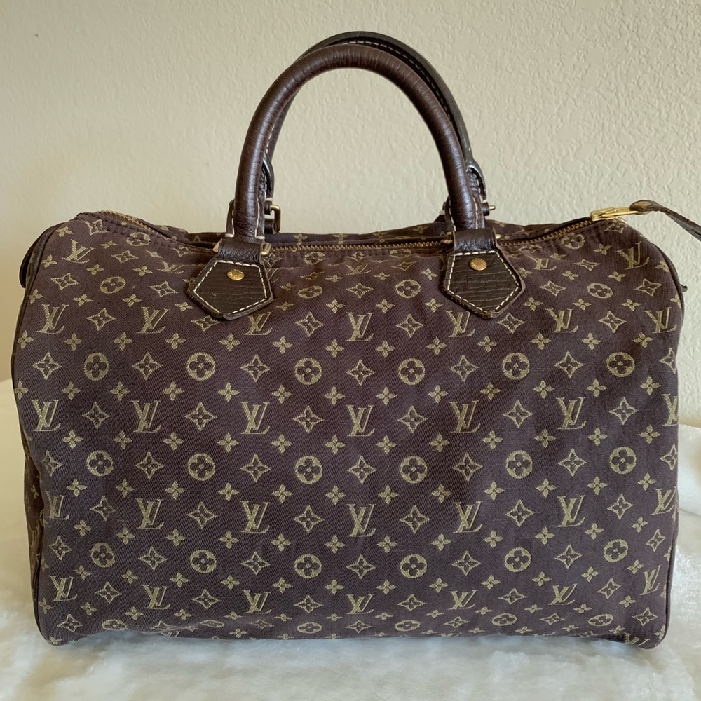 🔴SOLD🔴 Authentic Louis Vuitton Speedy Mini lin 30